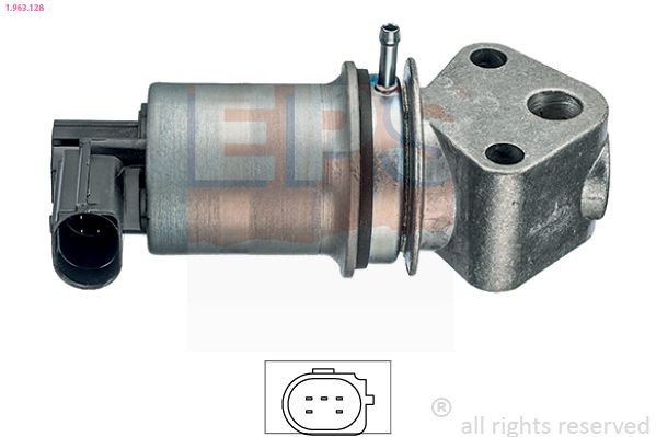 EPS Andur, heitgaasitemperatuur 1.220.376 Heitgaasi temperatuuri andur MITSUBISHI EPS 1.220.376