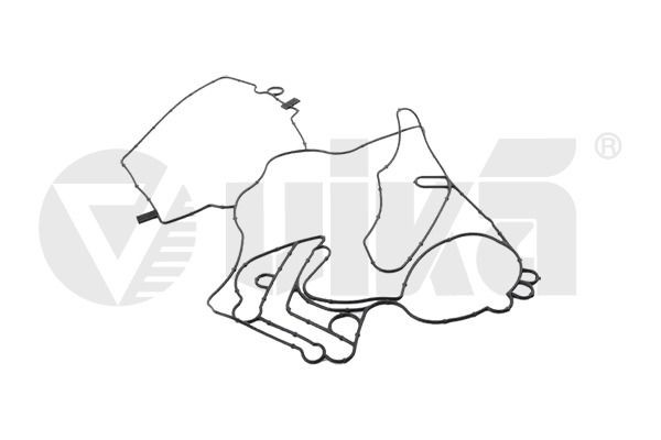 VIKA Gasket, housing cover (crankcase) 11031826801 Volkswagen TRANSPORTER VIKA crankcase gasket set 11031826801