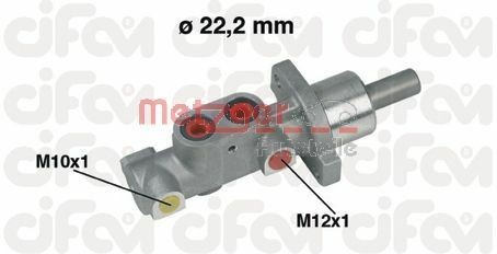 METZGER Brake master cylinder 202-297 202-297 METZGER master cylinder CITROЁN