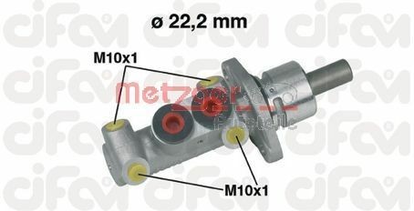 METZGER Cilindro maestro del freno 202-302 202-302 Pompa freno MERCEDES-BENZ Classe A METZGER costo