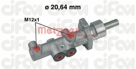 METZGER Κεντρική αντλία φρένων 202-404 Αντλια φρενων METZGER COMBO 202-404 φθηνά