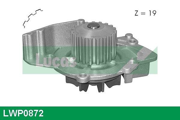 LUCAS Vandpumpe LWP0872 Vandpumpe LUCAS Citroën DS3 LWP0872