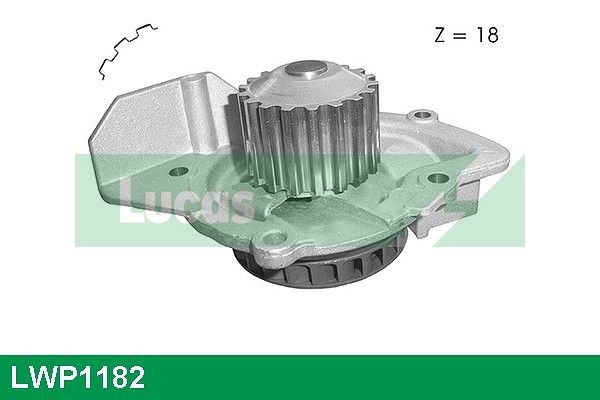 LUCAS Vandpumpe LWP1182 Vandpumpe LUCAS 124 LWP1182 billig