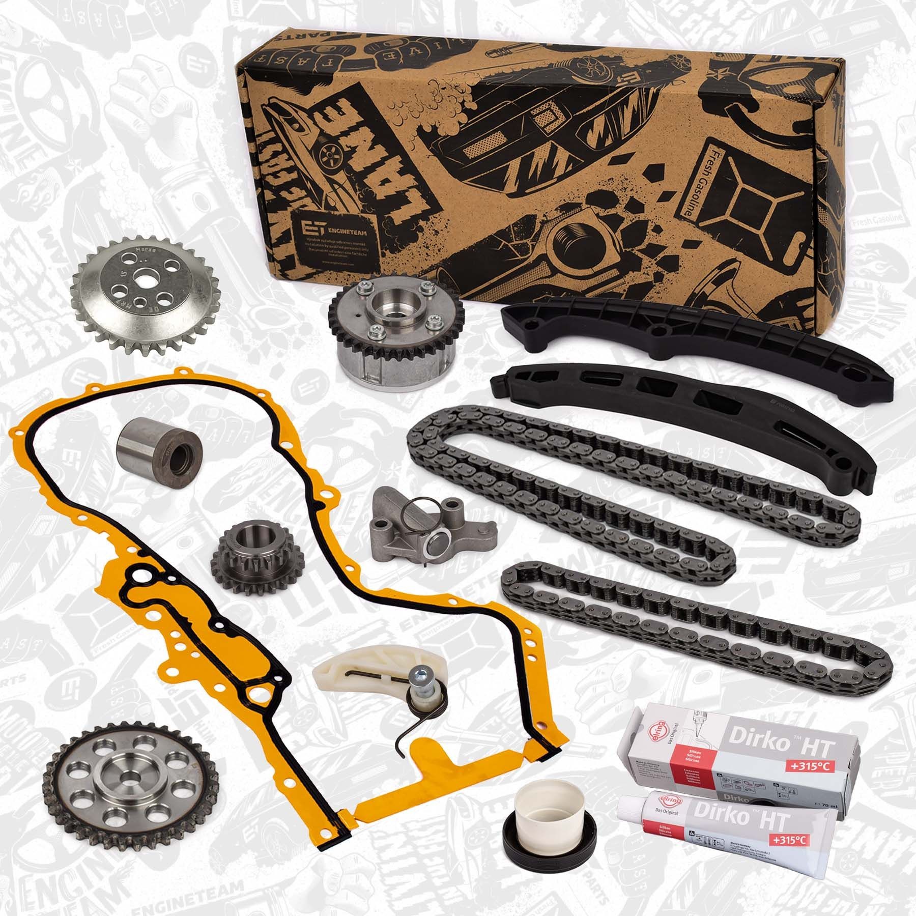 ET ENGINETEAM Σετ καδένας χρονισμού RS0049VR6 RS0049VR6 Σετ καδένας χρονισμού ET ENGINETEAM VW BORA