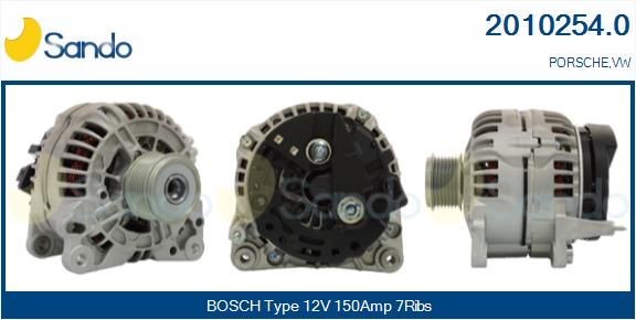 SANDO Alternatore 2010254.0 2010254.0 Alternatore PORSCHE SANDO costo