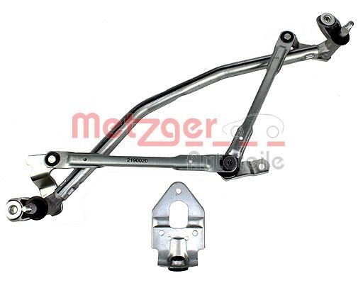 Ruitenwissermechaniek METZGER 2190020 METZGER 2190020 Ruitenwisser mechaniek Volkswagen POLO 2003