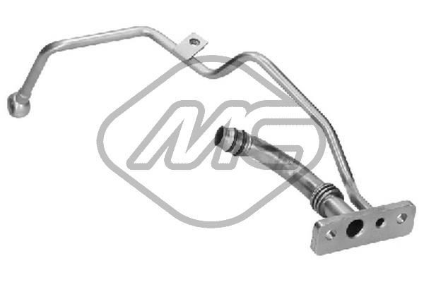 Metalcaucho Oil Pipe, charger 77854 77854 Metalcaucho SKODA turbo oil feed line