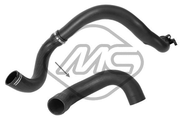 Metalcaucho Laadluchtslang 78146 78146 Turboslang Metalcaucho DACIA SANDERO
