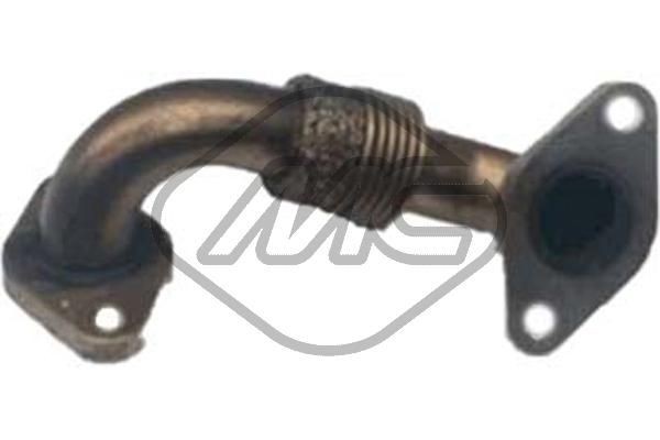 Metalcaucho EGR-koeler 93190 Koeler uitlaatterugvoering Metalcaucho PEUGEOT 93190