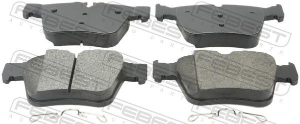 FEBEST Bremseklodser 1601-205R 1601-205R Bremseklodssæt MERCEDES-BENZ M-klasse FEBEST