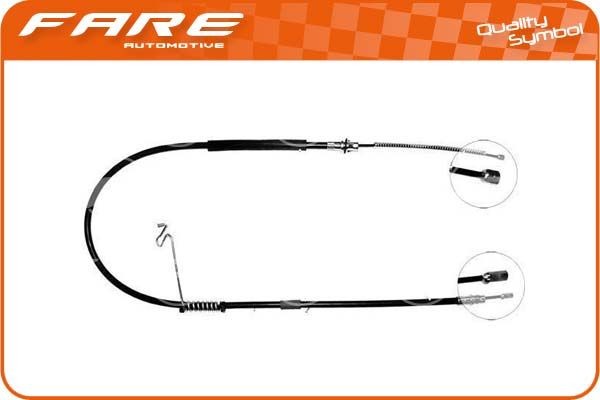 FARE SA Ντίζα, φρένο ακινητοποίησης 17486 17486 FARE SA Ντίζα φρένου Ford φθηνά
