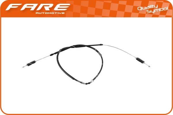 FARE SA Hand brake cable 17516 Fiat 500 FARE SA handbrake cable 17516