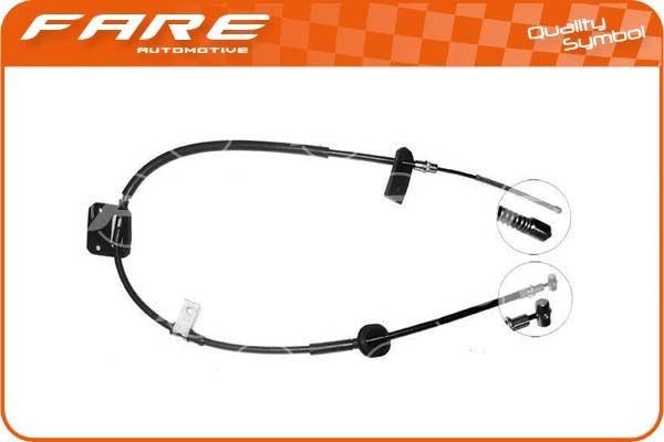 FARE SA Vaijeri, seisontajarru 17563 17563 FARE SA Käsijarru SUZUKI