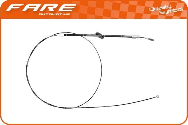 FARE SA Żażné lanko parkovacej brzdy 17963 Ručná brzda FARE SA MERCEDES-BENZ 17963