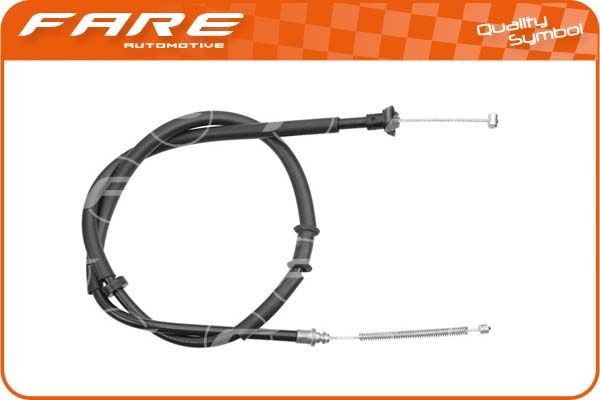 FARE SA Håndbremsekabel 18124 Håndbremsekabel FARE SA Fiat ULYSSE 18124