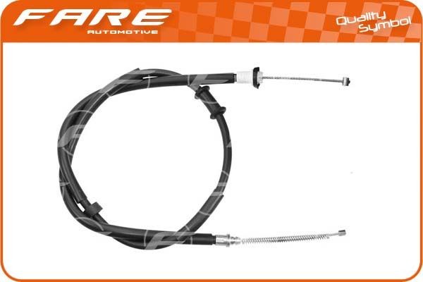 FARE SA Hand brake cable 18141 FIAT 500 FARE SA handbrake cable 18141