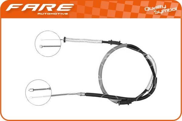 FARE SA Håndbremsekabel 18147 Bremsekabel FARE SA ULYSSE 18147 billig
