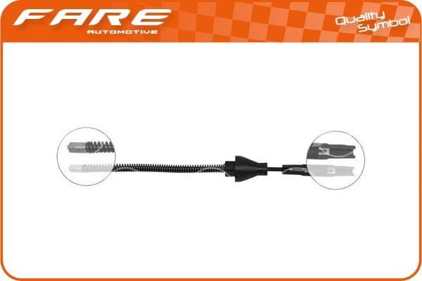 FARE SA Tautrekk, håndbremse 18235 Håndbremse FARE SA 18235 billige