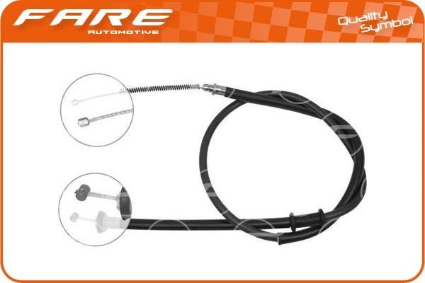 FARE SA Cable de freno de mano 18390 Freno de mano FARE SA 18390 baratos