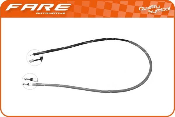 FARE SA Hand brake cable 18772 Fiat 500 FARE SA handbrake cable 18772