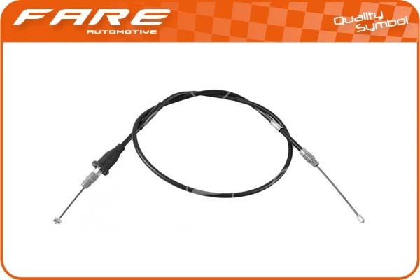FARE SA Hand brake cable 19449 Fiat 500 FARE SA handbrake cable 19449