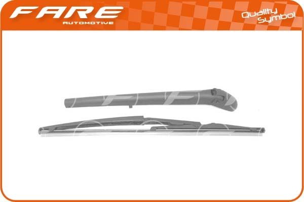 FARE SA Bakrutetorkare 21742 21742 FARE SA torkarbladsats FIAT CROMA