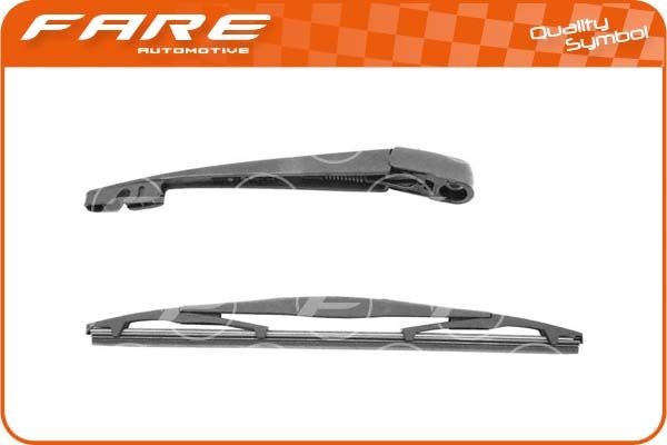 FARE SA Zadný stierač 21863 21863 Stierače PEUGEOT 208 FARE SA