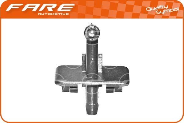 Ruitensproeier FARE SA 21912 FARE SA 21912 Ruitenwisser sproeier vóór en achter Fiat PANDA 2002