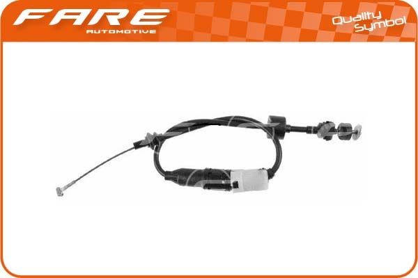 FARE SA Clutchkabel 24280 Koblingskabel FARE SA Seat TOLEDO 24280