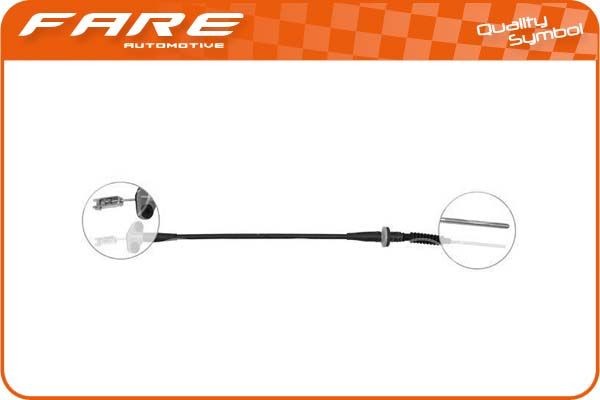 FARE SA Câble d'embrayage 24299 Câble d'embrayage FARE SA VECTRA 24299 pas cher