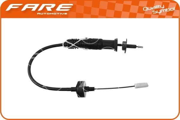 FARE SA Kopplingsvajer 24302 24302 FARE SA kopplingskabel Volkswagen GOLF