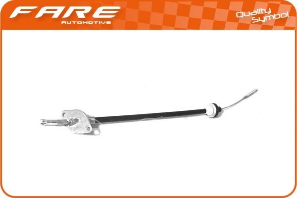 FARE SA Kupplungsseil 24492 Kupplungsseilzug FARE SA Fiat 500 24492