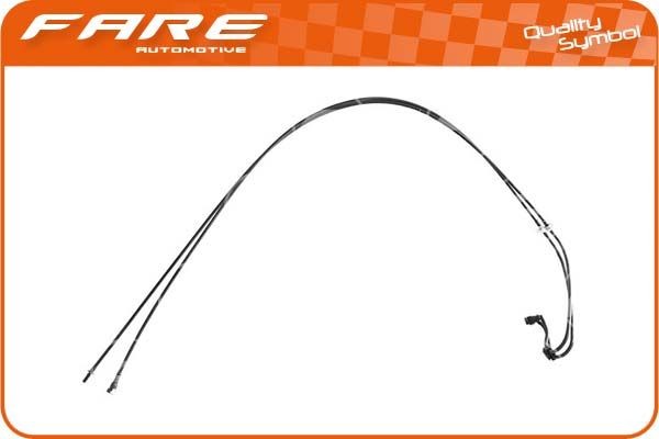 FARE SA Tubo de combustível 25432 25432 Tubo flexível do combustível FARE SA VOLVO S40