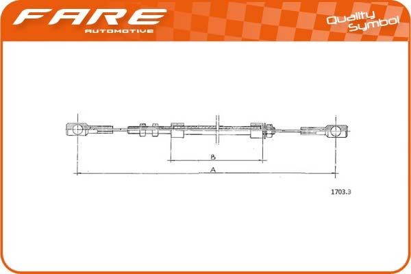 FARE SA Gasvajer 25606 25606 FARE SA gasvajer Fiat DUCATO