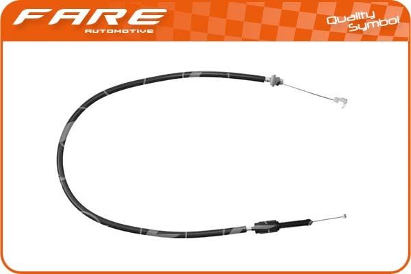 FARE SA Throttle cable 25916 Renault TWINGO FARE SA accelerator cable 25916
