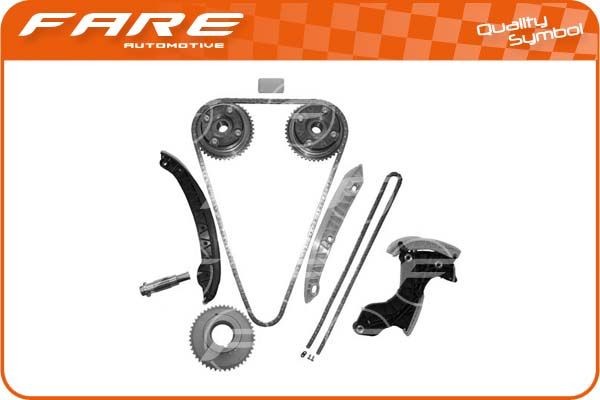 FARE SA Kit de distribuição 28990 Jogo corrente distribuição FARE SA Fiat PANDA 28990