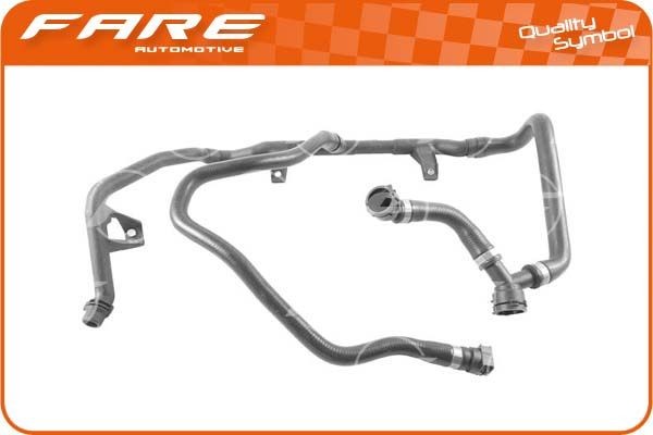 FARE SA Slang, voorverhitter-verwarming 29516 Slang, voorverhitter-verwarming SUBARU FARE SA 29516