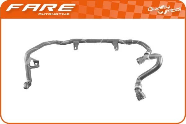 FARE SA Hose, heat exchange heating 29517 BMW X1 FARE SA hose, heat exchange heating 29517