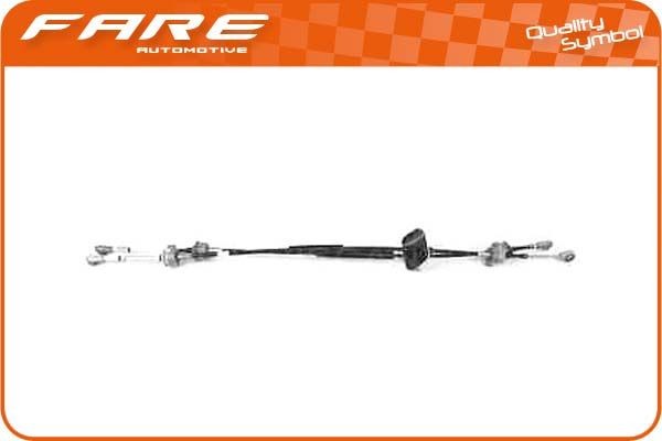FARE SA Schakelkabel 29610 Volkswagen GOLF Versnellingskabel FARE SA 29610
