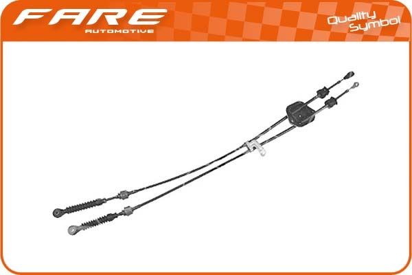 FARE SA Vajer, manuell transmission 29650 Växelwire Toyota SCP1_, NLP1_, NCP1_ 29650 FARE SA