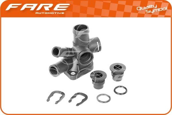 FARE SA Kühlmittelflansch 29906 Kühlmittelflansch FARE SA Volkswagen CADDY 29906