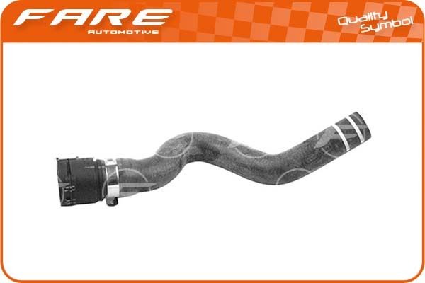 FARE SA Laddluftslang 30465 30465 FARE SA turboladdare slang Fiat 500