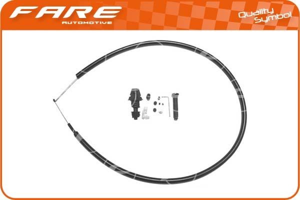 FARE SA Accelerator Cable 31009 FARE SA 31009 CITROËN C8 II throttle cable replacement