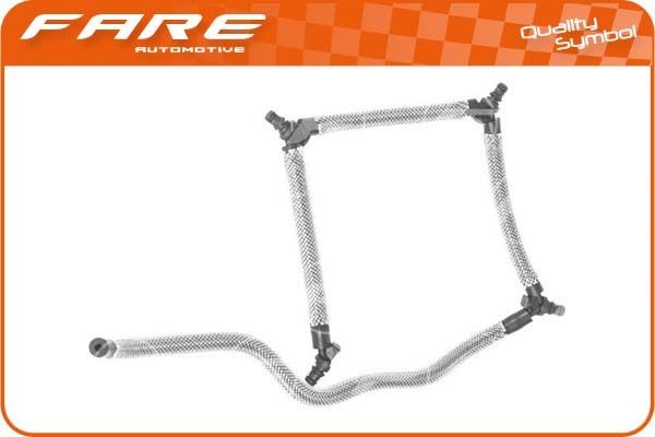 FARE SA Slang, bränsleöverflöd 31282 31282 Fuel rail FARE SA OPEL ASTRA