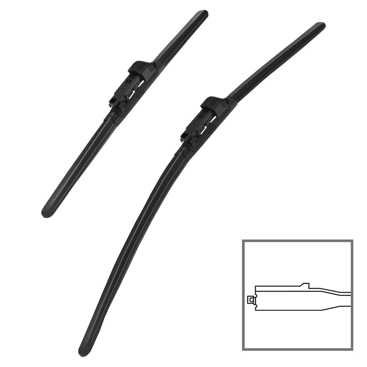 HEYNER Ruitenwisser 020200 Hyundai ix20 Wisserbladen HEYNER 020200