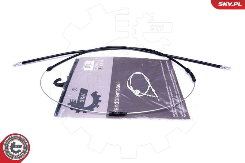 ESEN SKV Tross, seisupidur 26SKV598 Käsijarru vaijeri ESEN SKV Peugeot 407 26SKV598