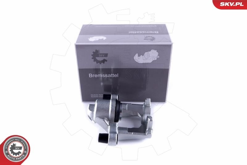 ESEN SKV Jarrusatula 55SKV323 Jarrusatula ESEN SKV Taka-akseli, vasen, Harmaa valurauta, 142 mm