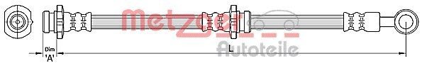 METZGER Pidurivoolik 4110390 Pidurivoolik METZGER 200 SX 4110390 odav