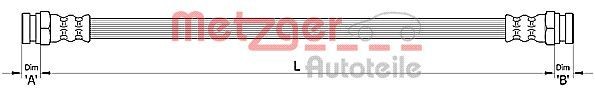 METZGER Remslang 4110485 METZGER 4110485 Remslangen Fiat Stilo Station Wagon prijs