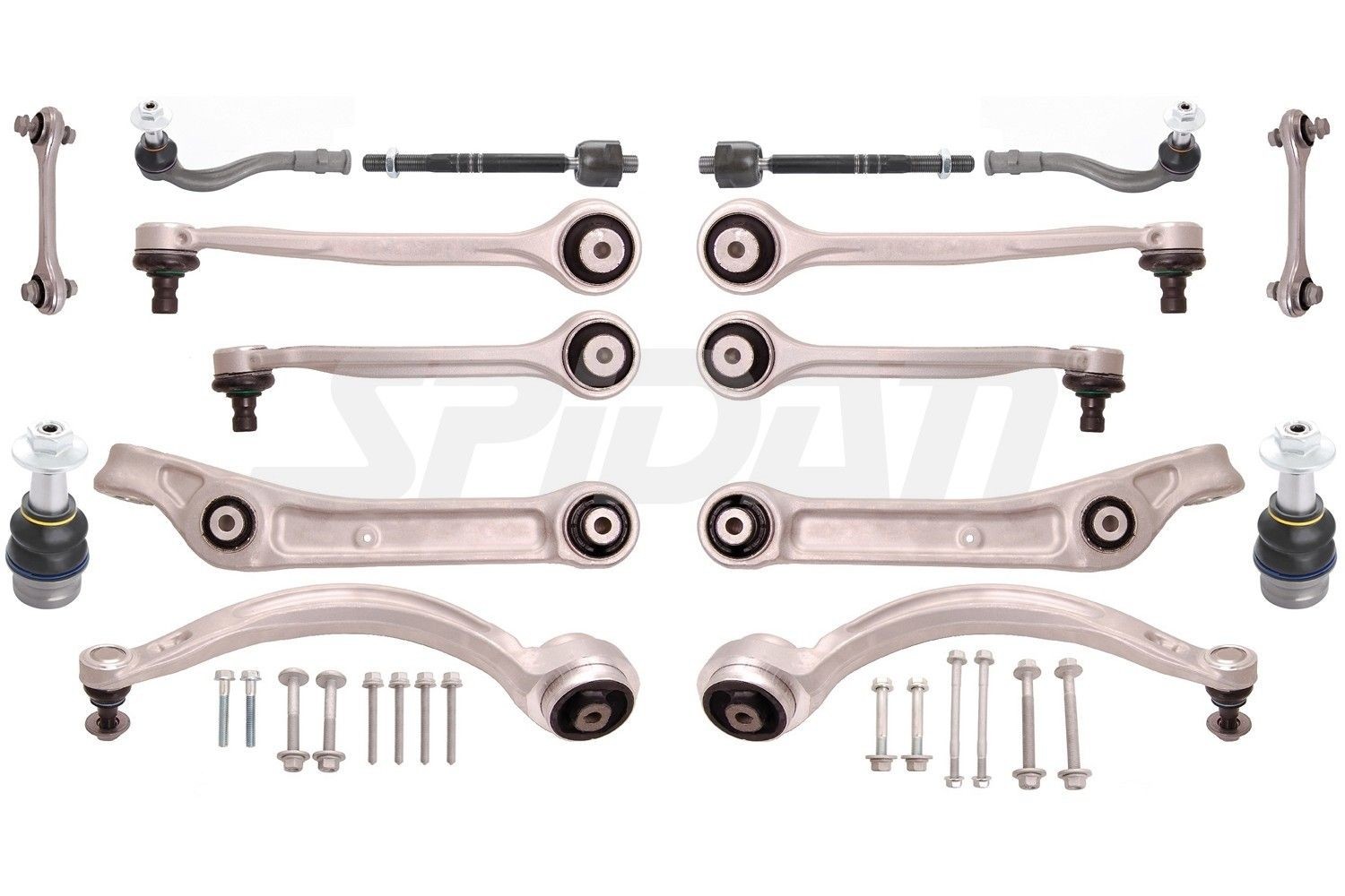 SPIDAN CHASSIS PARTS Sada na opravu priečneho závesného ramena 60507 SPIDAN CHASSIS PARTS Sada na opravu zavesenia kolesa VOLVO 60507